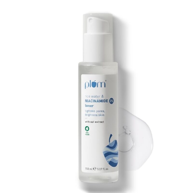 Buy Plum 3% Niacinamide Toner in Nepal for brighter, balanced skin. 100% authentic at Beautix Nepal with fast delivery.