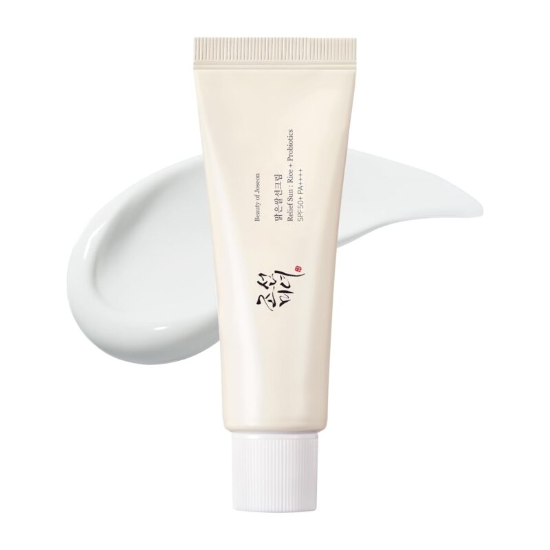 Buy Beauty of Joseon Relief Sunscreen SPF50+ in Nepal at Beautix Nepal. Lightweight Korean sunscreen with rice & probiotics.