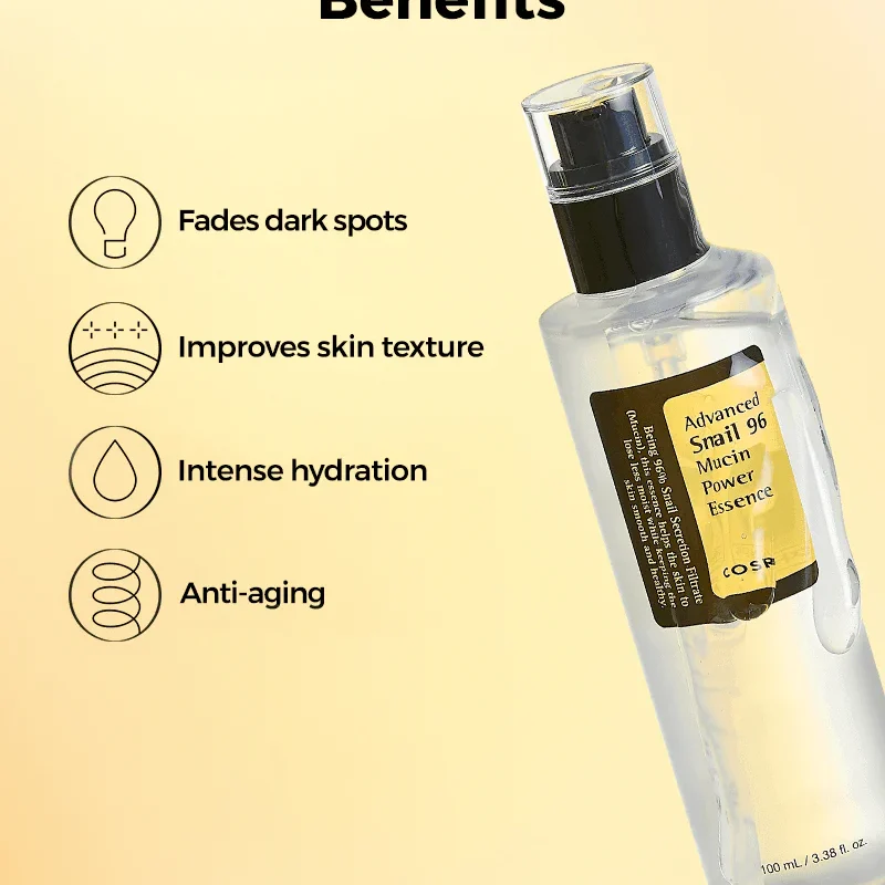 Buy Cosrx Snail 96 Mucin Essence in Nepal at Beautix Nepal. Deep hydration, barrier repair & smooth glow. 100% authentic Korean skincare.