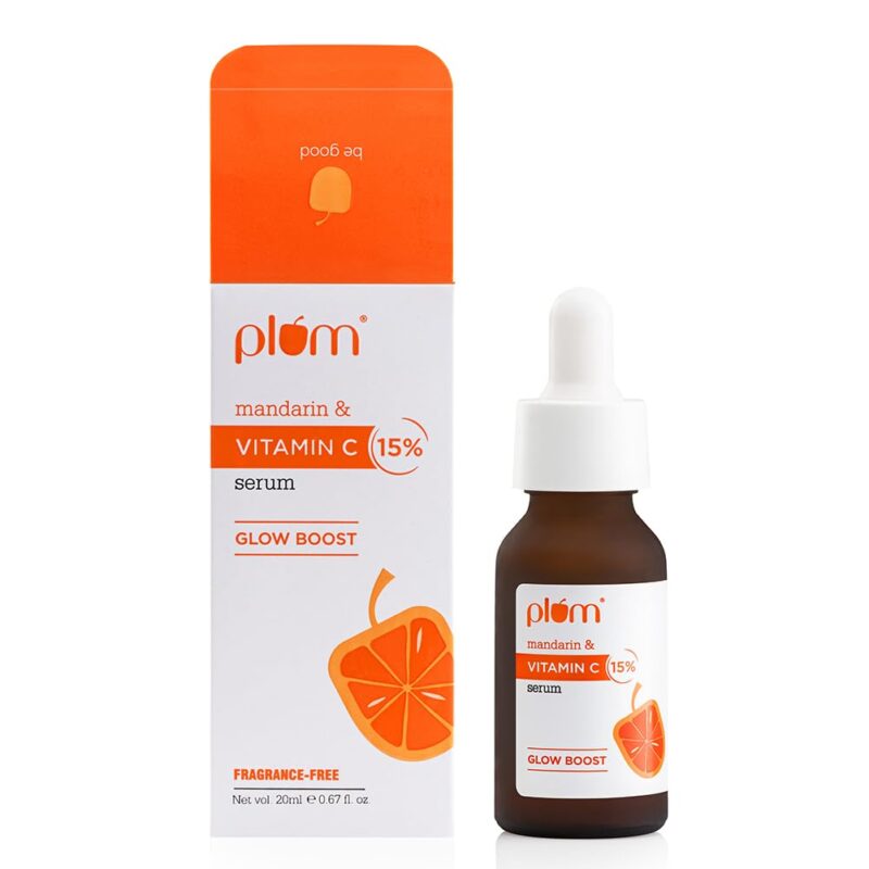 Buy Plum Mandarin & Vitamin C Serum in Nepal for brighter glow. 100% authentic at Beautix Nepal with fast delivery.