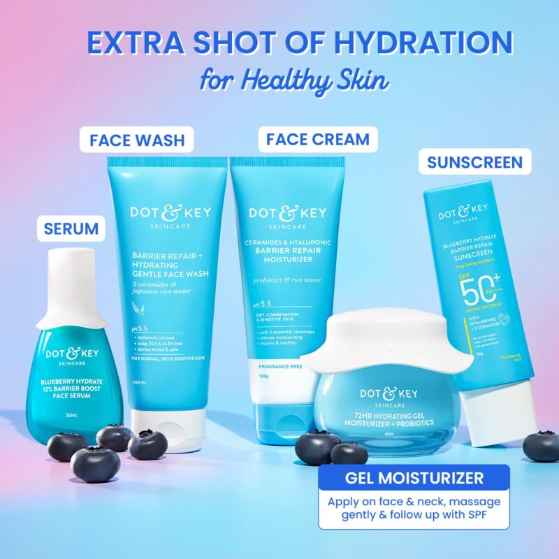 Buy Dot & Key 72 HR Hydrating Gel Moisturizer + Probiotics 60ml in Nepal from Beautix Nepal. Genuine skincare with fast delivery nationwide.Moisturizer