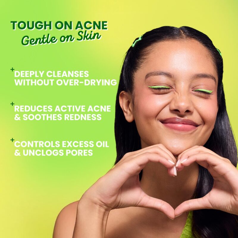 Buy Dot & Key CICA Acne Face Wash in Nepal from Beautix Nepal. Clears pimples, controls oil & soothes skin. 100% original with COD available.