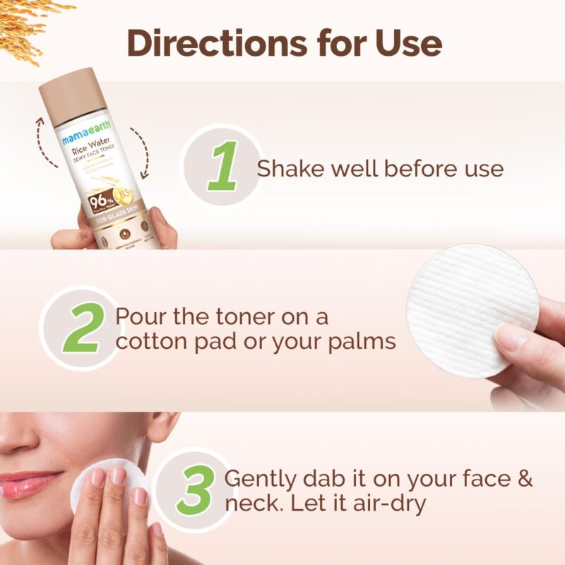 Buy Mamaearth Rice Water Toner in Nepal for hydrated, glowing skin. 100% original at Beautix Nepal with fast delivery & COD available.