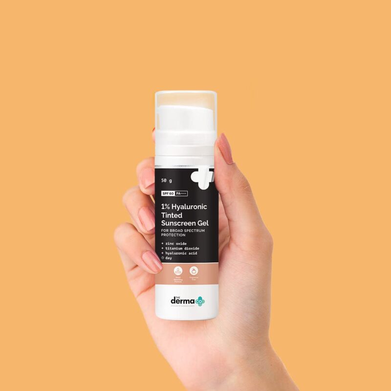 Buy Derma Co Tinted Sunscreen SPF 60 in Nepal with PA++++ protection. Lightweight hydrating formula available at Beautix Nepal.